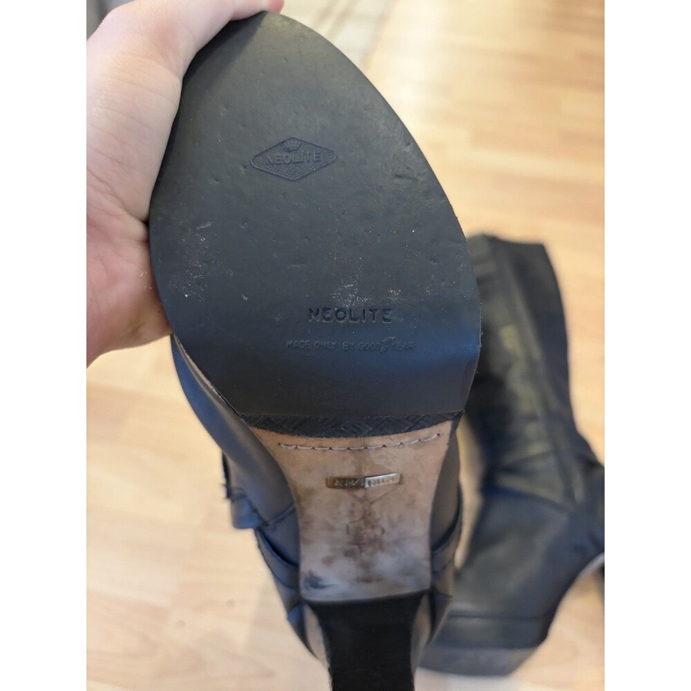 Cole Haan NikeAir Women’s Knee High Stiletto Boots Leather Size 8B - Picture 5 of 8